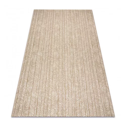  Kab. FLAT 48964265 Covor sisal Herringbone - culoare bej natural pai, șnur 200x290 cm