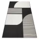  Kab. Covor plat din sisal împletit 49384690 ABSTRACT crem / negru 80x150 cm