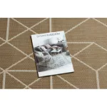  Kab. Covor FLAT 48959265 Geometric natural bej fir 80x150 cm