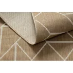  Covor FLAT 48959265 Geometric fir natural bej 120x170 cm
