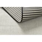  Kab. Covor plat din sisal împletit 49384690 ABSTRACT crem / negru 160x230 cm