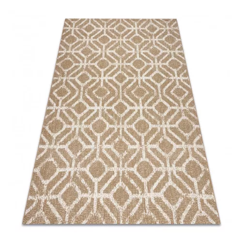  Covor FLAT 48957265 Romb geometric fir natural bej 200x290 cm