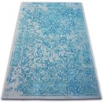Covor Vintage 22208/054 turcoaz / crem covor clasic rozetă 140x200 cm
