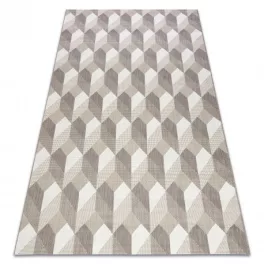 Tesut sizal flat covor 48624/686 TAKARÓKA 3D 140x200 cm
