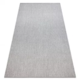 Tesut sizal flat covor 48663/037 argint 140x200 cm