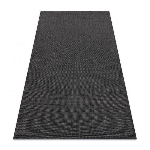 Tesut sizal flat covor 48663/090 negru  160x230 cm