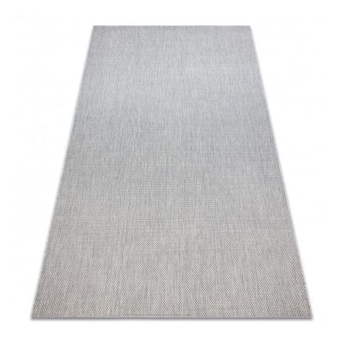 Covor plat din sisal țesut 48663/037 argint egyenruha 160x230 cm