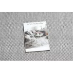 Covor plat din sisal țesut 48663/320 gri 80x150 cm
