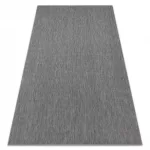 Covor plat din sisal țesut 48663/920 antracit 80x150 cm