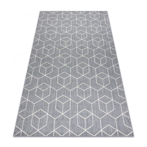Covor plat din sisal țesut 48655/637  crem 3D 160x230 cm