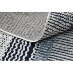 Covor țesut din sisal  color  47276/396 dungi, alb 80x150 cm