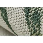 Covor țesut din sisal  color  19435/062 Frunze, verde 80x150 cm