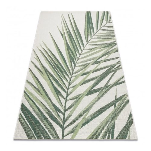 Covor țesut din sisal  color  19434/062 Frunze, verde 160x230 cm