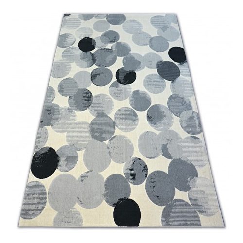 Covor Scandi 18461/752 -  Cerc, crem gri negru 160x230 cm