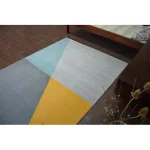 Covor Scandi 18487/572 - gri auriu turcoaz 80x150 cm