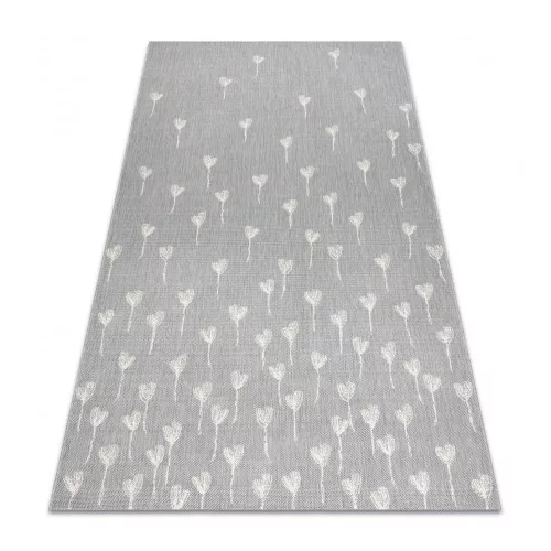  Covor plat din sisal țesut 48779/637 gri crem 200x290 cm