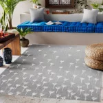  Covor plat din sisal țesut 48779/637 gri crem 200x290 cm