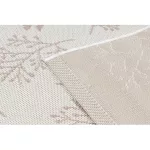 Covor plat din sisal țesut 48774/526 Frunze, crem roz 80x150 cm