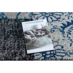  Kab. Covor vintage 22218053 gri / albastru patchwork 133x190 cm