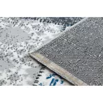  Kab. Covor vintage 22218053 gri / albastru patchwork 133x190 cm