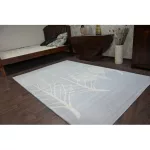 Covor Scandi 18281/652 - Frunze, gri crem 80x150 cm