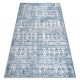 Covor SOLE D3732 Aztec Diamant țesut plat, albastru / bej 80x150 cm