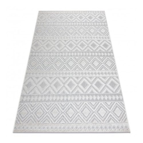 Covor SOLE D3851 Boho Diamant țesut plat, bej 120x170 cm