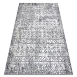   Covor SOLE D3732 Aztec Diamant țesut plat, gri / bej 180x270 cm