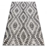 Covor modern MUNDO D7461 Diamant 3D  gri / bej  140x190 cm