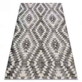 Covor modern MUNDO D7461 Diamant 3D  gri / bej  140x190 cm