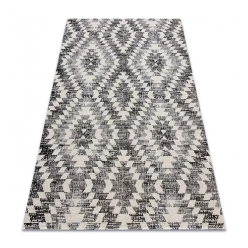 Covor modern MUNDO D7461 Diamant 3D  gri / bej  140x190 cm