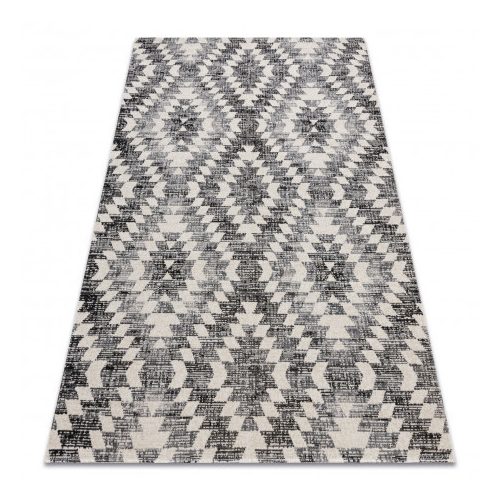 Covor modern MUNDO D7461 Diamant 3D  gri / bej  160x220 cm