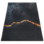 Dywan BLACK and GOLD N 11 60 x 100 cm covor