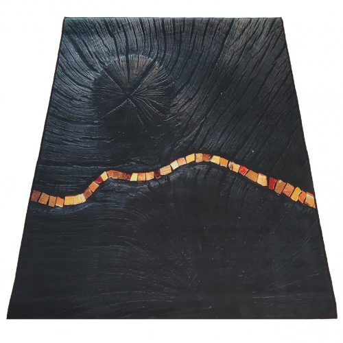 Dywan BLACK and GOLD N 11 60 x 100 cm covor