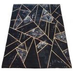 Dywan BLACK and GOLD N 16 60 x 100 cm covor