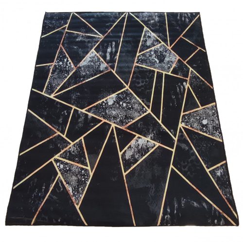 Dywan BLACK and GOLD N 16 80 x 150 cm covor