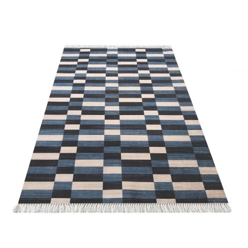 Blanka 01 N albastru jeans 160 x 220 cm covor