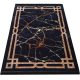 Dywan BLACK and GOLD 10 120 x 180 cm covor