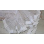  TRD. Perdea gata confecționată Brillant 77 model auriu alb 300x250cm