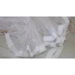 TRD. Perdea gata confecționată Brillant 77 model auriu alb 500x250cm