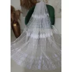  TRD. Perdea gata confecționată Brillant 77 Model alb 300x160cm