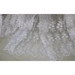  TRD. Perdea gata confecționată Brillant 77 Model alb 300x180cm