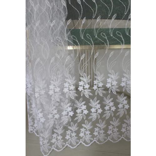  Perdea gata confecționată Brillant 77 Model alb 300x250cm