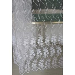    TRD. Perdea gata confecționată Brillant 77 Model alb 400x180cm