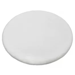 Covor BUNNY Cerc, alb 80 cm