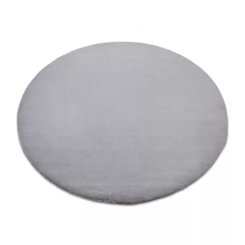 Covor BUNNY Cerc, argint 100 cm
