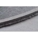 Covor BUNNY Cerc, argint 100 cm