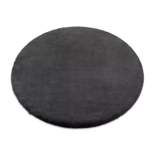 Covor BUNNY Cerc, gri 100 cm