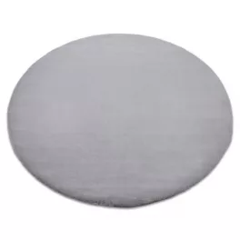 Covor BUNNY Cerc, argint 140 cm