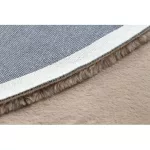 Covor BUNNY Cerc, taupe bej 100 cm